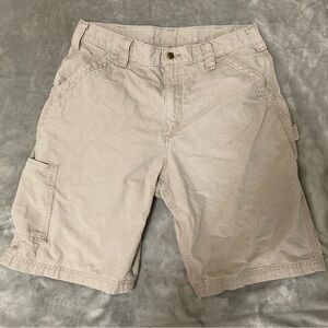 Carhartt Loose Fit  Men's Tan Work Cargo Shorts Size 34